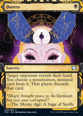Duress (Foil Etched) [Strixhaven Mystical Archive]