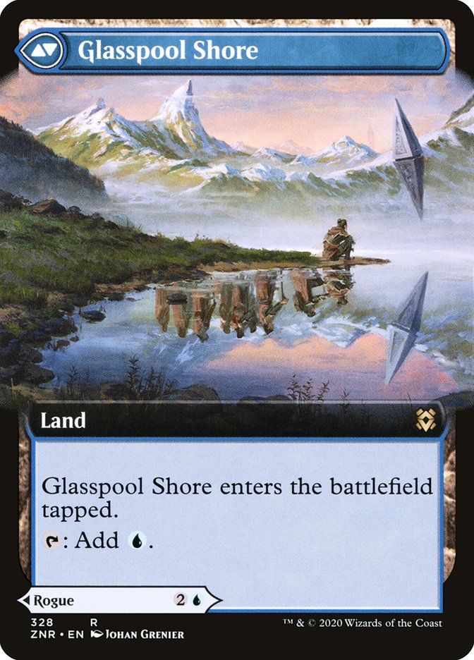 Glasspool Mimic // Glasspool Shore (Extended) [Zendikar Rising]