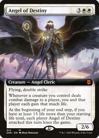 Angel of Destiny (Extended) [Zendikar Rising]