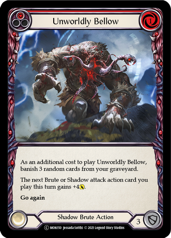 Unworldly Bellow (Red) [U-MON150] Unlimited Normal