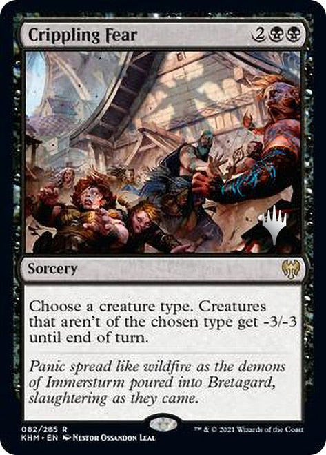 Crippling Fear [Kaldheim Promos]