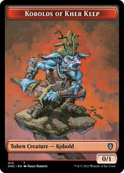 Kobolds of Kher Keep // Dragon Double-Sided Token [Phyrexia: All Will Be One Commander Tokens]