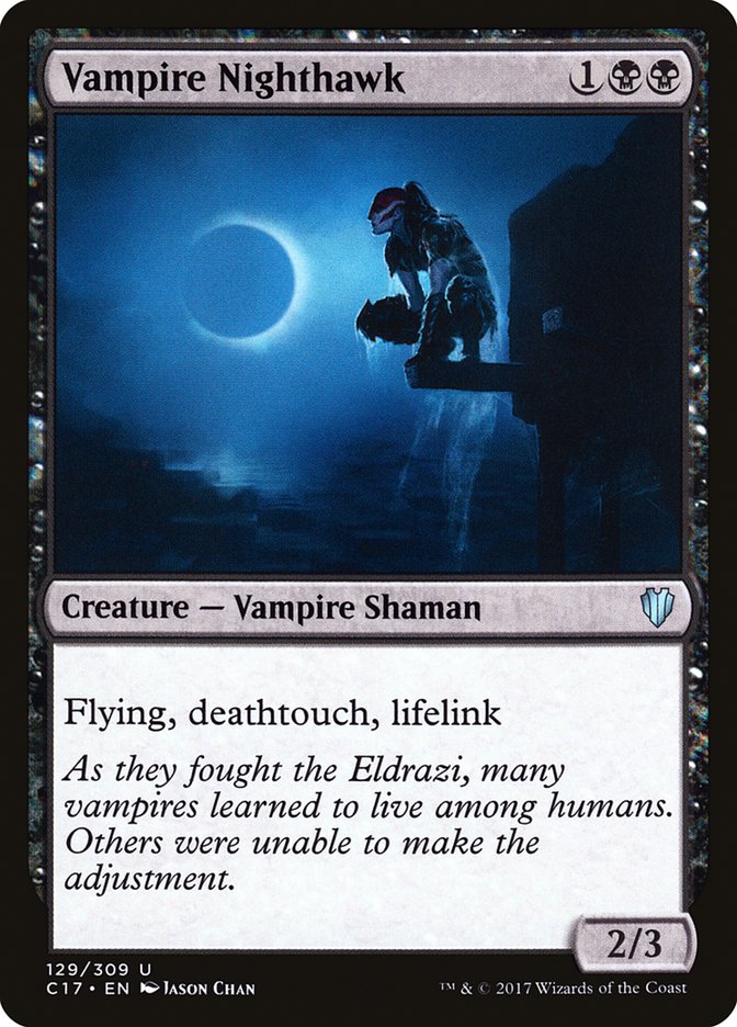 Vampire Nighthawk [Commander 2017]