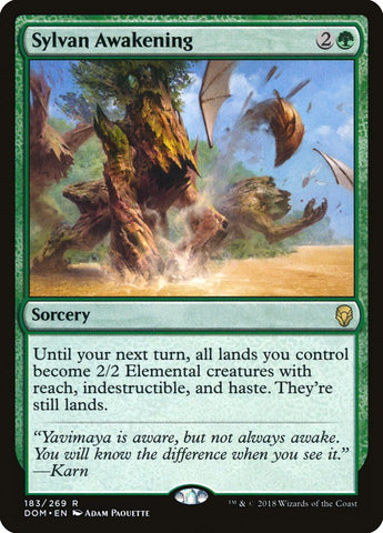 Sylvan Awakening [Dominaria]