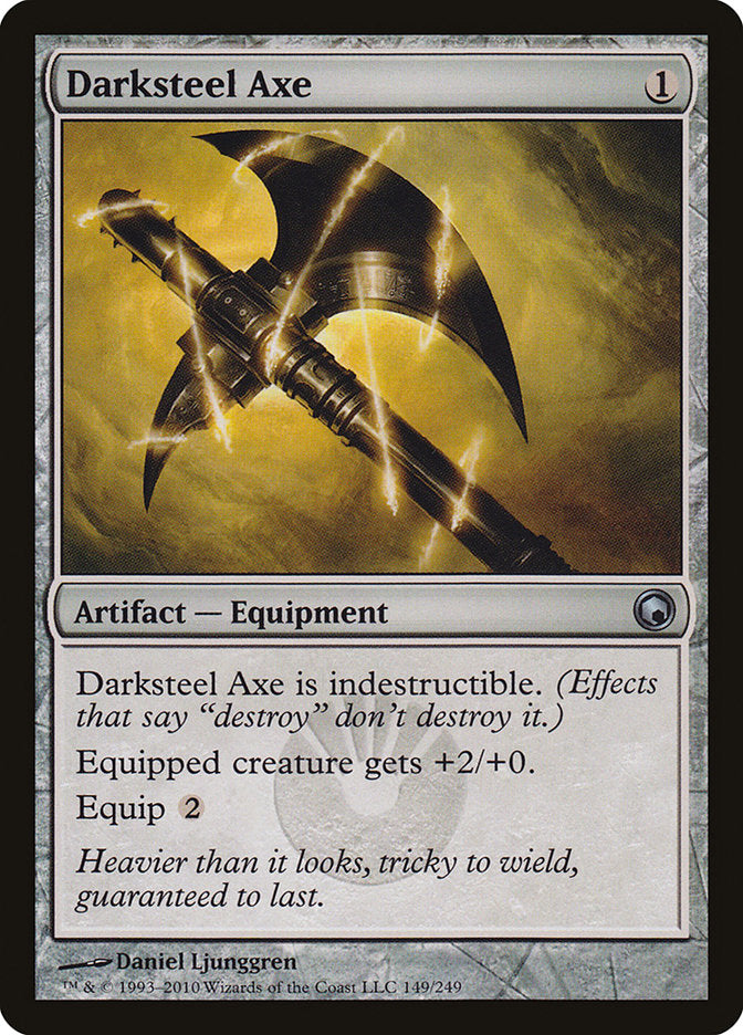 Darksteel Axe [Scars of Mirrodin]