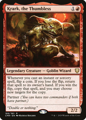 Krark, the Thumbless [Commander Legends]