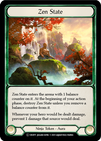 Zen State [U-CRU075-RF] Unlimited Rainbow Foil