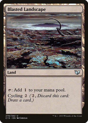 Blasted Landscape [Commander 2015]