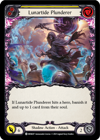 Lunartide Plunderer (Yellow) [MON207] 1st Edition Normal