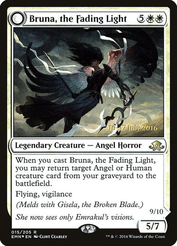 Bruna, the Fading Light [Eldritch Moon Prerelease Promos]