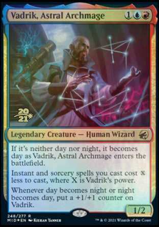 Vadrik, Astral Archmage [Innistrad: Midnight Hunt Prerelease Promos]