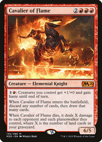 Cavalier of Flame [Core Set 2020]