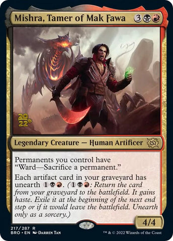 Mishra, Tamer of Mak Fawa [The Brothers' War: Prerelease Promos]