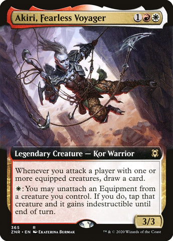 Akiri, Fearless Voyager (Extended) [Zendikar Rising]