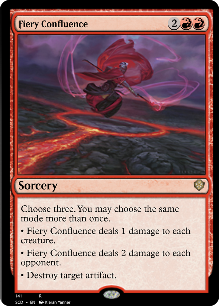 Fiery Confluence [Starter Commander Decks]