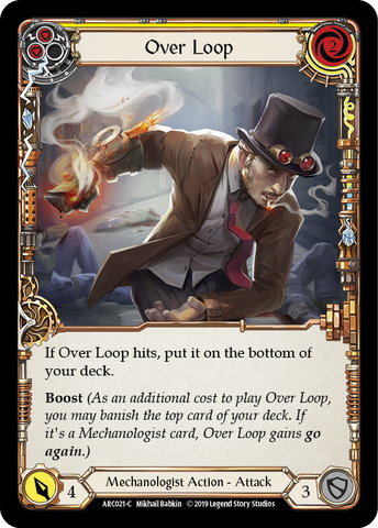 Over Loop (Yellow) [ARC021-C] 1st Edition Normal