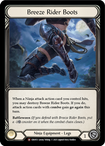 Breeze Rider Boots [U-CRU053-RF] Unlimited Rainbow Foil