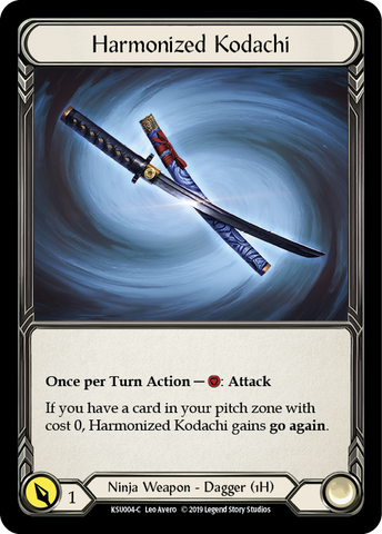 Harmonized Kodachi (reverse) [KSU004-C] 1st Edition Normal