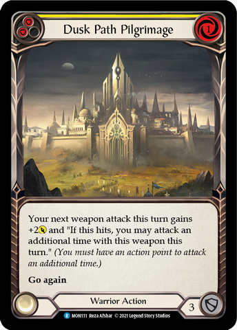 Dusk Path Pilgrimage (Yellow) [MON111] 1st Edition Normal