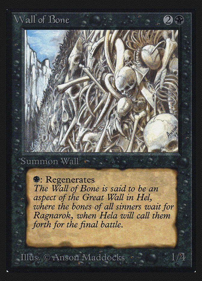 Wall of Bone [Collectors’ Edition]