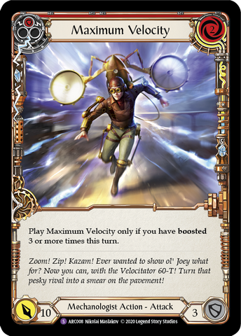 Maximum Velocity [U-ARC008] Unlimited Rainbow Foil