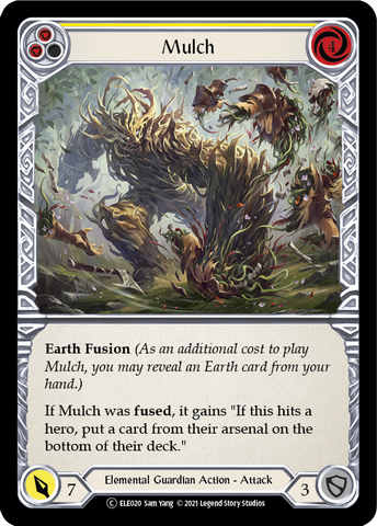 Mulch (Yellow) [U-ELE020] Unlimited Rainbow Foil