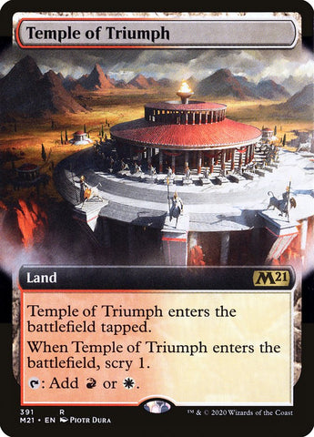 Temple of Triumph (Extended) [Core Set 2021]