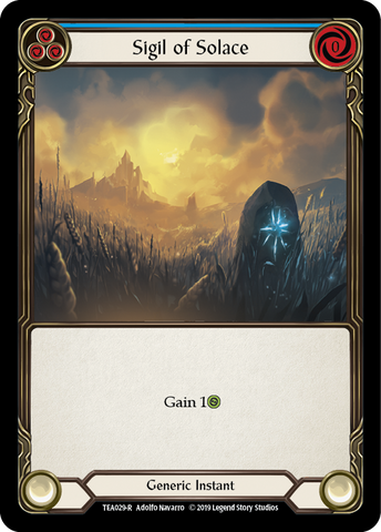 Sigil of Solace (Blue) [TEA029-R] 1st Edition Normal