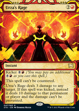Urza's Rage (Foil Etched) [Strixhaven Mystical Archive]
