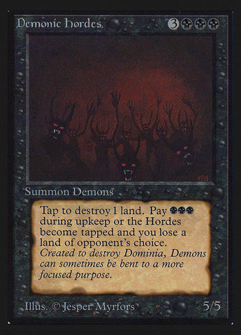 Demonic Hordes [Collectors’ Edition]