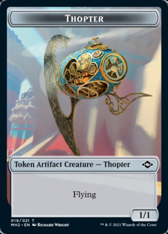 Thopter Token // Zombie Army Token [Modern Horizons 2 Tokens]