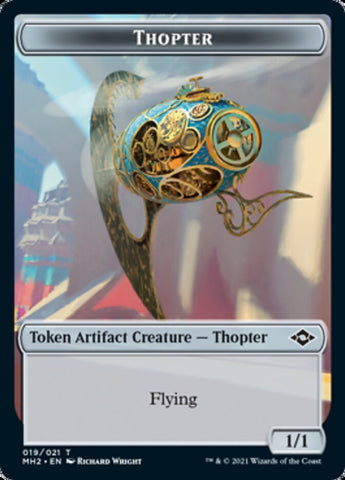 Food Token (17) // Thopter Token [Modern Horizons 2 Tokens]