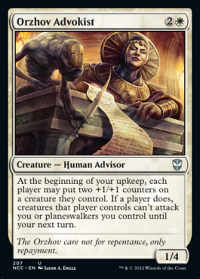 Orzhov Advokist [Streets of New Capenna Commander]