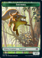 Squirrel Token // Thopter Token [Modern Horizons 2 Tokens]