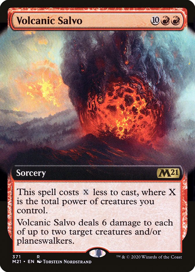 Volcanic Salvo (Extended) [Core Set 2021]