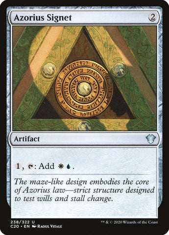 Azorius Signet [Commander 2020]