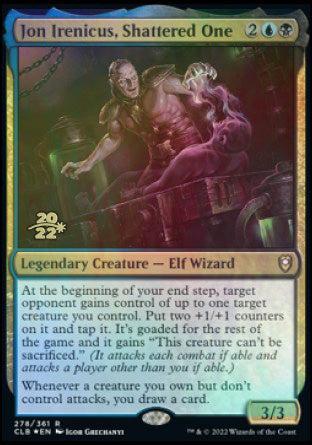 Jon Irenicus, Shattered One [Commander Legends: Battle for Baldur's Gate Prerelease Promos]