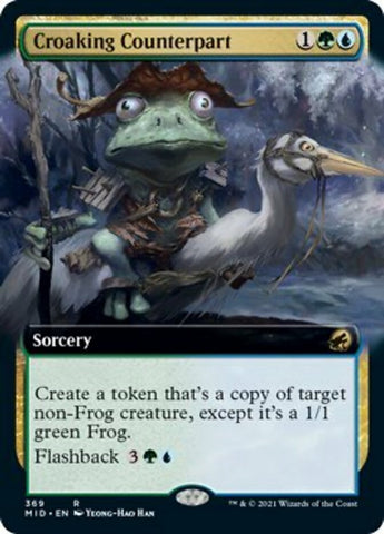 Croaking Counterpart (Extended) [Innistrad: Midnight Hunt]