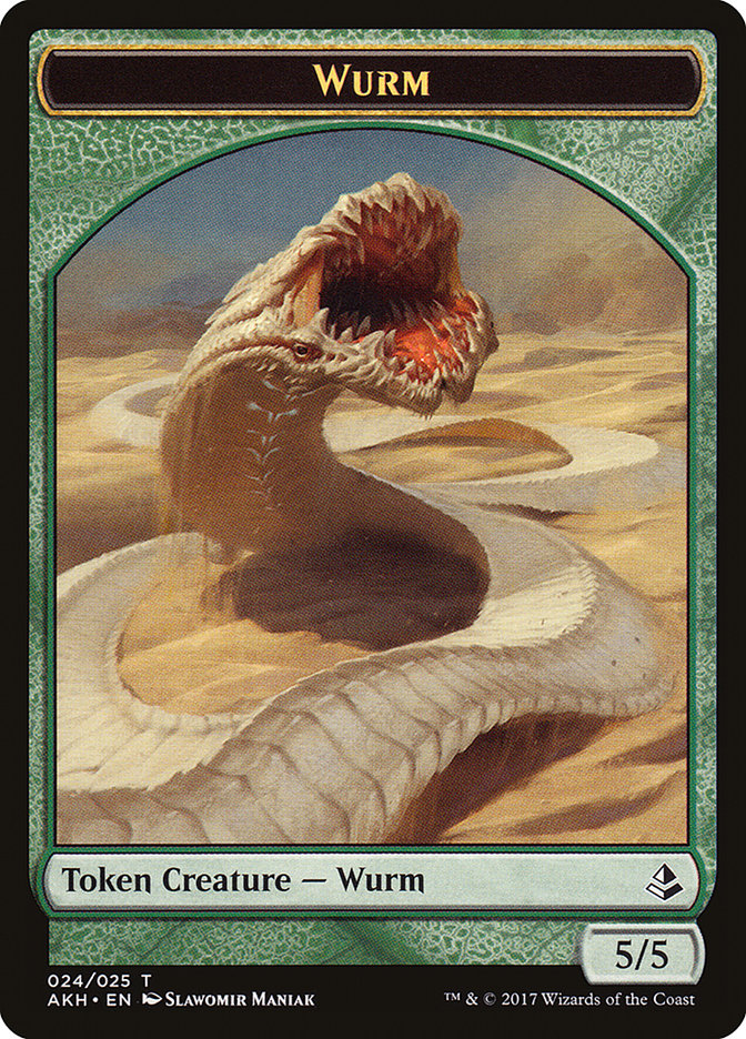 Wurm Token [Amonkhet Tokens]