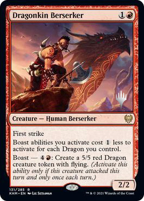 Dragonkin Berserker [Kaldheim Promos]