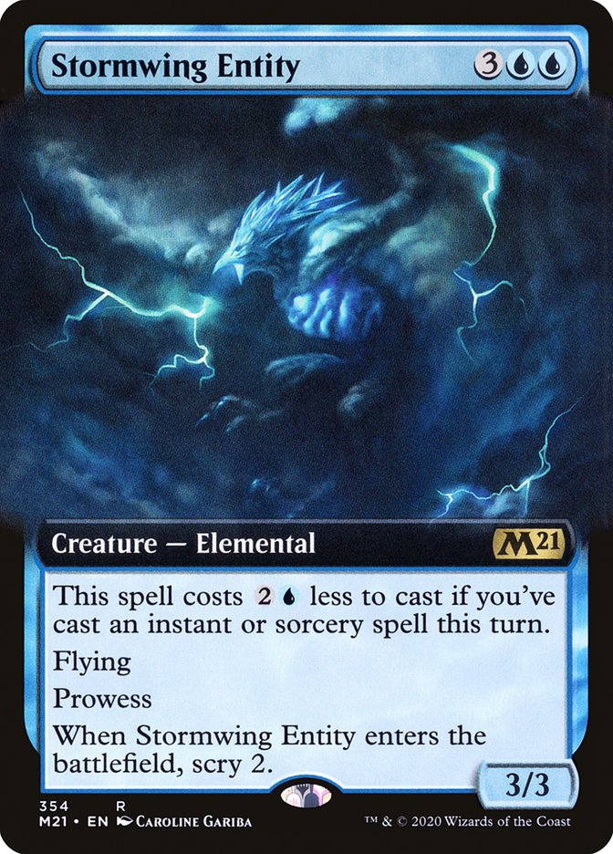 Stormwing Entity (Extended) [Core Set 2021]