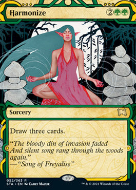 Harmonize (Foil Etched) [Strixhaven Mystical Archive]