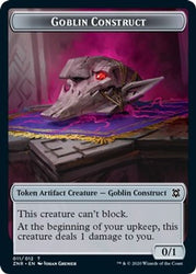 Satyr // Goblin Construct Double-sided Token [Challenger 2021 Tokens]