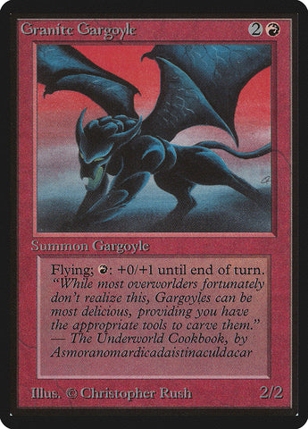 Granite Gargoyle [Limited Edition Beta]