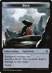 Rock // Treasure Token [Commander Legends Tokens]