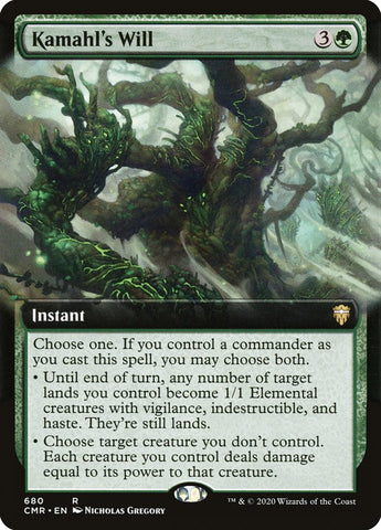 Kamahl's Will (Extended) [Commander Legends]