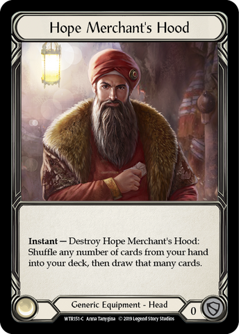 Hope Merchant's Hood [WTR151-C] Alpha Print Normal