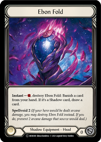 Ebon Fold [U-MON188-RF] Unlimited Rainbow Foil