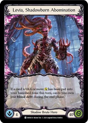 Levia, Shadowborn Abomination // Levia [MON119 // MON120] 1st Edition Normal