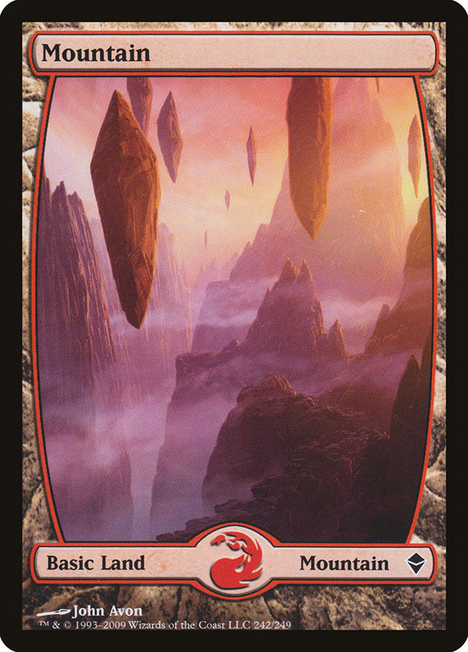 Mountain (242) [Zendikar]